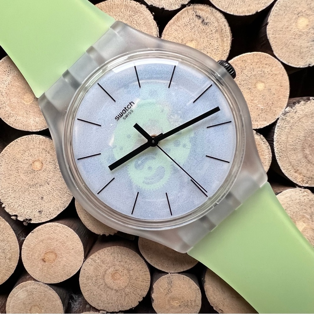 Swatch “Green Daze” (SO29K106) New Gent 41mm New/Unworn